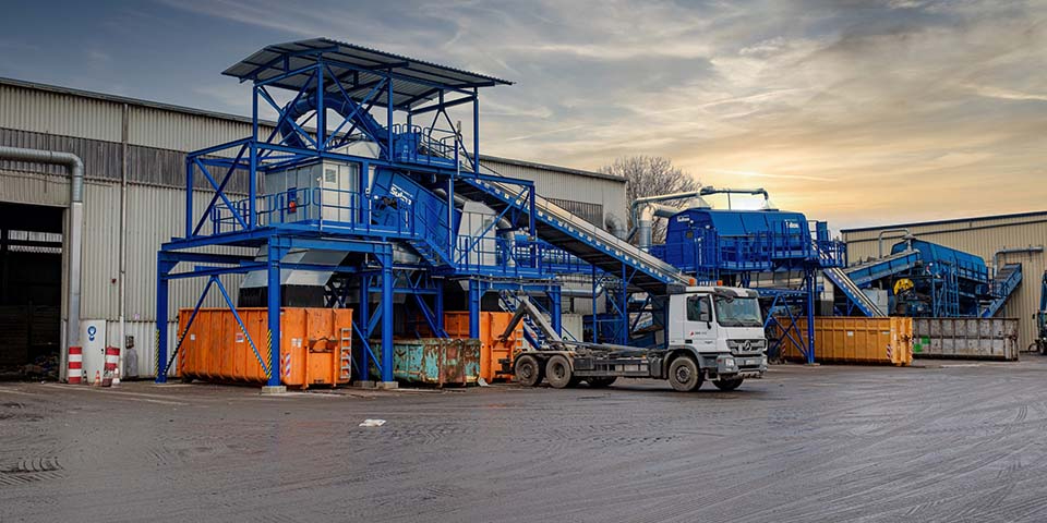 Die Anlage in der Außenansicht.